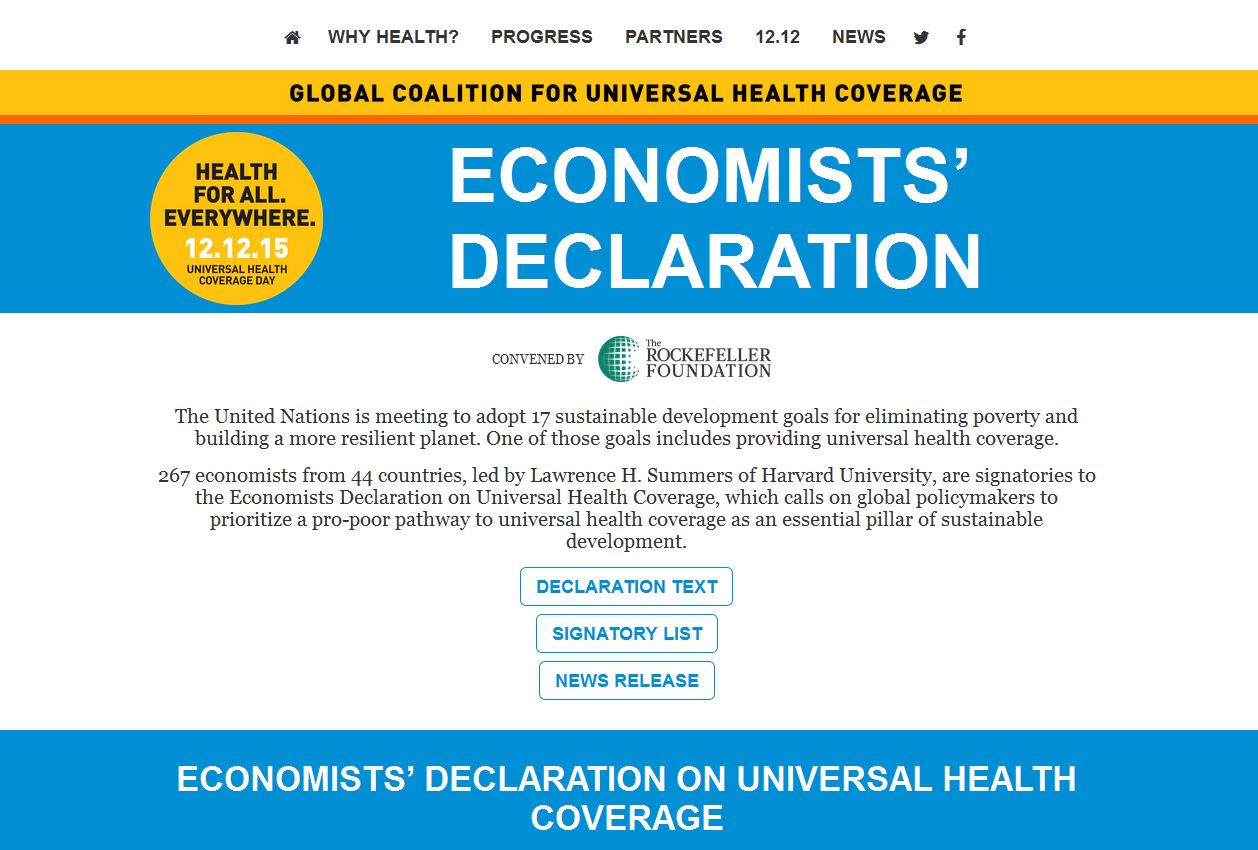 Declaration website